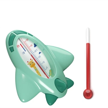 Nhiệt kế đo nước tắm bé Misuta – Hình máy bay, ca nô dễ thương, đo nhanh an toàn, giá 45.000 VND 8