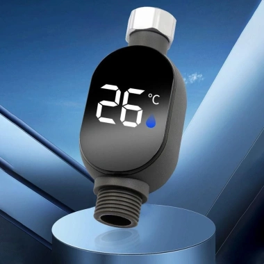 Nhiệt Kế Nước Tắm NAMSHEVA LED 0-99°C Chống Thấm, Màu Đen Bền, Đồng Hồ Thông Minh Đo Nhiệt Độ 5