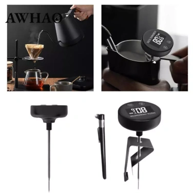 Nhiệt kế tạo bọt đa năng cho cà phê, bít tết, sô cô la - Giá chỉ 165.000 VND 2