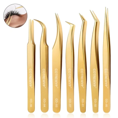 Nhíp bấm mi Cotremyp thép không gỉ - Thẳng & cong lông mi mực, giá 55.440 VND 2 Nhíp bấm mi Cotremyp thép không gỉ - Thẳng & cong lông mi mực, giá 55.440 VND 2