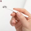 Nhíp chống dính mở rộng lông mi thép không gỉ - Đầu kẹp kim loại, lông vũ vàng, chỉ 49.390₫ 8