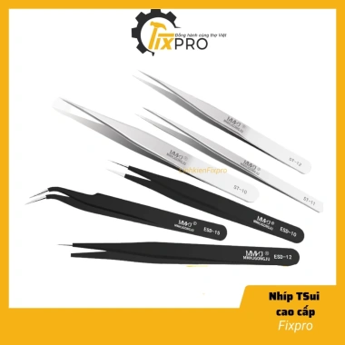 Nhíp gắp linh kiện điện tử Tsui chống tĩnh điện, thép không gỉ cứng cáp – Giá chỉ 25.000₫ (giá gốc 31.750₫) 2