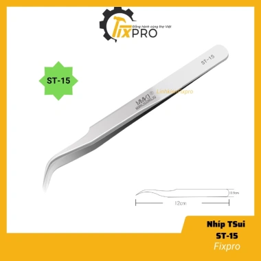 Nhíp gắp linh kiện điện tử Tsui chống tĩnh điện, thép không gỉ cứng cáp – Giá chỉ 25.000₫ (giá gốc 31.750₫) 4