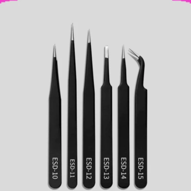 Nhíp gắp linh kiện, sửa chữa ESD chống tĩnh điện - Giá 24.000₫, giảm từ 29.520 5 Nhíp gắp linh kiện, sửa chữa ESD chống tĩnh điện - Giá 24.000₫, giảm từ 29.520 5