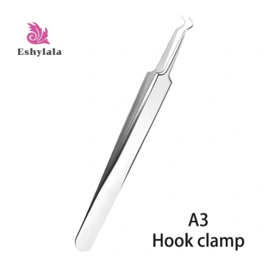 Nhíp kim loại bỏ mụn đầu đen - Dụng cụ chăm sóc da mặt cong nhọn giảm giá 40.700 VND