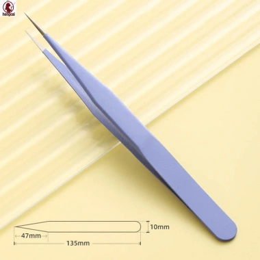 Nhíp thép không gỉ răng cưa cong, tay cầm dày, không khe hở - Giá ưu đãi 37.840₫