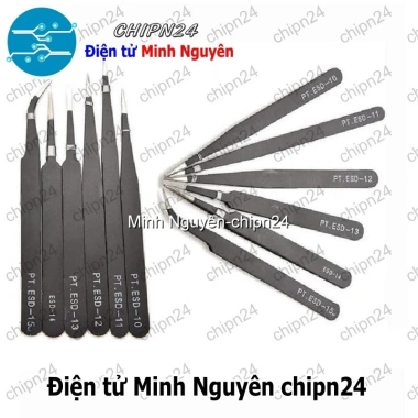 Nhíp Vetus gắp linh kiện ESD10-ESD16 - Độ bám chắc, bảo vệ ESD, giá ưu đãi 20.400₫ 4