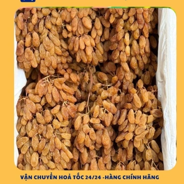 Nho Khô Nguyên Cành Úc Thomson 4kg - Kèm Hộp Quà Tết, Giá Giảm 1.880.000 VND