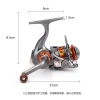 Nhỏ Quay Bánh Xe Mini Kim Loại - Miệng Ngựa Dụ Câu Cá Biển, Giá chỉ 98.936 VND 3