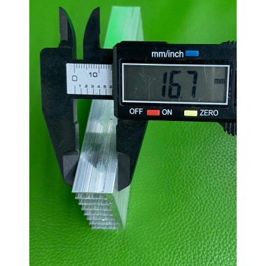 Nhôm tản nhiệt 120x43x17mm - Linh Kiện Điện Tử QUỲNH DIỄN, giá ưu đãi 35.186₫