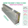 Nhôm tản nhiệt 2 tầng 10 cánh 120x58x32mm – Giá ưu đãi 52.779₫ Linh kiện điện tử QUỲNH DIỄN