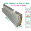 Nhôm tản nhiệt 2 tầng 10 cánh 205x58x32mm - Hiệu năng cao, giá tốt Quỳnh Diễn