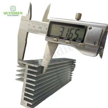 Nhôm Tản Nhiệt 2 Tầng 10 Cánh Dùng Cho IC Mosfet Nguồn Linh Kiện Quỳnh Diễn