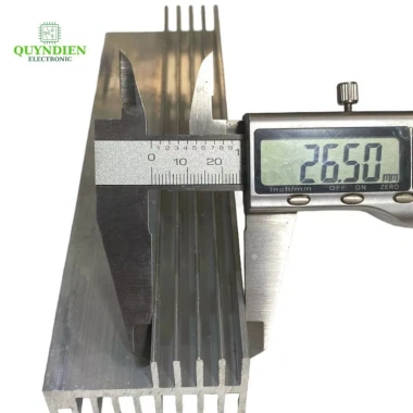 Nhôm Tản Nhiệt 2 Tầng 10 Cánh Dùng Cho IC Mosfet Nguồn Linh Kiện Quỳnh Diễn