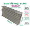Nhôm tản nhiệt 8 cánh 100x43x17mm - Tản nhiệt nhanh, giá chỉ 30.159 VND Quỳnh Diễn