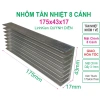 Nhôm tản nhiệt 8 cánh 175x43x17mm - Tản nhiệt nhanh, giảm 23% tại Quỳnh Diễn