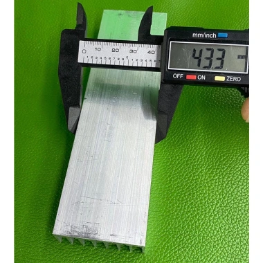 Nhôm tản nhiệt 8 cánh 175x43x17mm - Tản nhiệt nhanh, giảm 23% tại Quỳnh Diễn