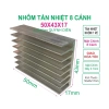 Nhôm Tản Nhiệt 8 Cánh 50x43x17mm - Nhiệt Độ Thấp, Bền, Linh Kiện QUỲNH DIỄN