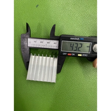 Nhôm Tản Nhiệt 8 Cánh 50x43x17mm - Nhiệt Độ Thấp, Bền, Linh Kiện QUỲNH DIỄN