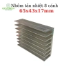 Nhôm Tản Nhiệt 8 Cánh 65x43x17mm - Giá ưu đãi 21.363 VND - Linh Kiện Quỳnh Diễn