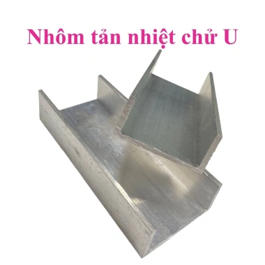 Nhôm tản nhiệt chữ U dài 130/155/190mm - Giá chỉ 20.300₫ linhkienquynhdien