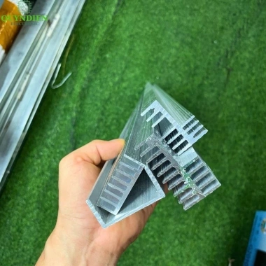 Nhôm Tản Nhiệt Thanh Dài 1m 8-10 Cánh 2 Tầng Nguồn IC LED Linh Kiện Quỳnh Diễn