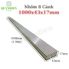 Nhôm Tản Nhiệt Thanh Dài 1m 8-10 Cánh 2 Tầng Nguồn IC LED Linh Kiện Quỳnh Diễn 10