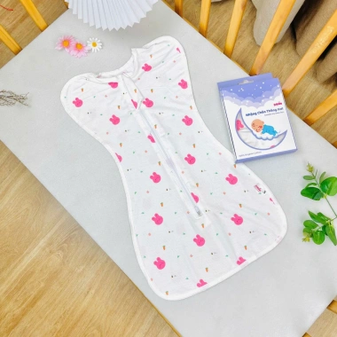 Nhộng chũn bé vải lưới thông hơi mùa hè thoáng mát, mềm mại - Uni Baby 115k 7
