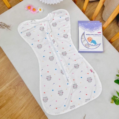 Nhộng chũn bé vải lưới thông hơi mùa hè thoáng mát, mềm mại - Uni Baby 115k 9