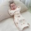 Nhộng Chũn Boona Cho Bé Sơ Sinh - Cotton Co Giãn 4 Chiều, Khóa Đôi Tiện Lợi 5