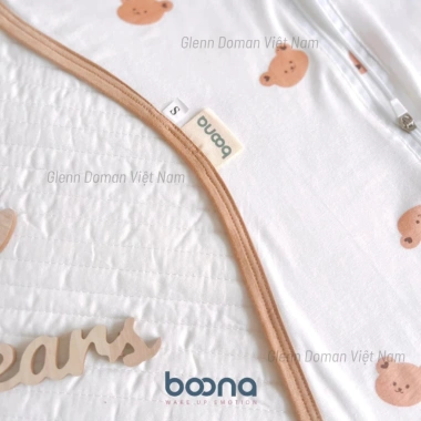 Nhộng Chũn Boona Cho Bé Sơ Sinh - Cotton Co Giãn 4 Chiều, Khóa Đôi Tiện Lợi 7 Nhộng Chũn Boona Cho Bé Sơ Sinh - Cotton Co Giãn 4 Chiều, Khóa Đôi Tiện Lợi 7