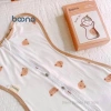 Nhộng Chũn Boona Cho Bé Sơ Sinh - Cotton Co Giãn 4 Chiều, Khóa Đôi Tiện Lợi 10