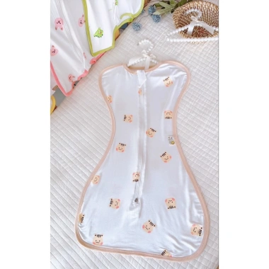 Nhộng chũn ngủ Uni Baby vải mềm mại cho bé sơ sinh giảm giật mình, ngủ sâu giấc ngon
