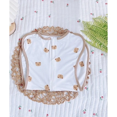 Nhộng chũn ngủ Uni Baby vải mềm mại cho bé sơ sinh giảm giật mình, ngủ sâu giấc ngon