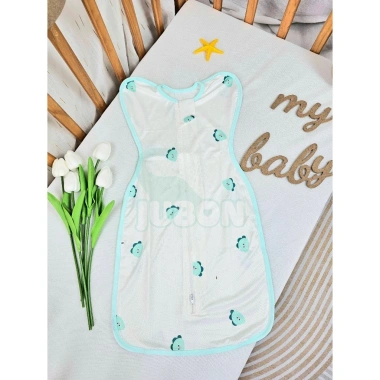 Nhộng chũn Uni Baby vải lưới thông hơi, bé ngủ ngon, giật mình ít, chỉ 115.000₫