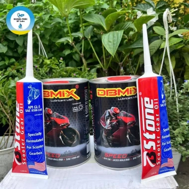 Nhớt Xe Máy Full Tổng Hợp DBMIX 10W40 0.8L-1L Cho Xe Số và Xe Tay Ga - Giá 81.999đ