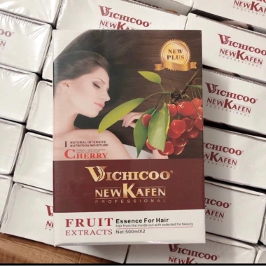 Nhuộm đen thảo dược Newkafen 500ml - Phủ bạc chery, không dính da đầu, 130.000₫