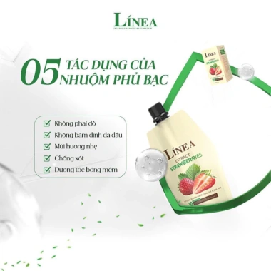 Nhuộm Phủ Bạc Thảo Dược LÍNEA - Tăng Sáng Da, Dưỡng ẩm, Giá Ưu Đãi 175.000đ 2