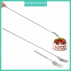 Nĩa BBQ telescopic dài tay cầm, dùng cho món ăn, trái cây, tráng miệng 89.354₫