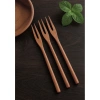 Nĩa Gỗ Tự Nhiên 15cm - Xiên Trái Cây, Bánh Ngọt, Snack - D&H Giá 15.000