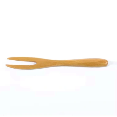 Nĩa Gỗ Tự Nhiên 15cm - Xiên Trái Cây, Bánh Ngọt, Snack - D&H Giá 15.000 3