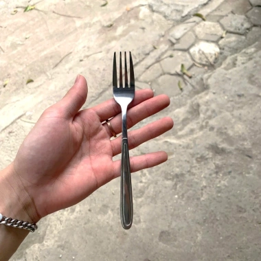 Nĩa inox 304 ăn trái cây, dĩa bít tết HAKI DN413 - cứng cáp, bền đẹp, chỉ 35.000 VND 7 Nĩa inox 304 ăn trái cây, dĩa bít tết HAKI DN413 - cứng cáp, bền đẹp, chỉ 35.000 VND 7