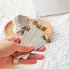 Nĩa Trái Cây Oukeai 6 Cái Đế Thép Không Gỉ 304 - Đa Năng, Bánh Nĩa Nhà Hàng Cao Cấp, 122.430₫ 8