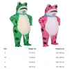 NIFINE Trang phục ếch cosplay bộ cha mẹ‑con, mặt ếch dễ thương, kèm máy bơm hơi – Giá ưu đãi 624.800₫ 2