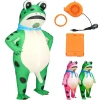 NIFINE Trang phục ếch cosplay bộ cha mẹ‑con, mặt ếch dễ thương, kèm máy bơm hơi – Giá ưu đãi 624.800₫ 7