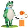 NIFINE Trang phục ếch cosplay bộ cha mẹ‑con, mặt ếch dễ thương, kèm máy bơm hơi – Giá ưu đãi 624.800₫ 10
