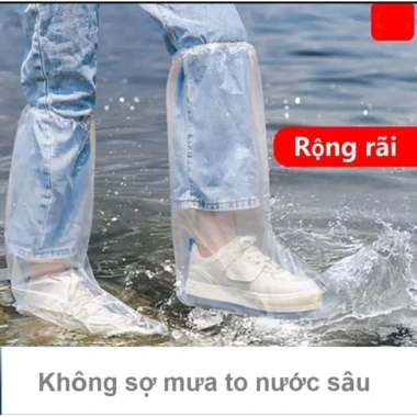 Nilong ủng bọc giày đi mưa 10 chiếc - Tránh ướt giày dép du lịch, phượt, giá chỉ 27.000 VND 4