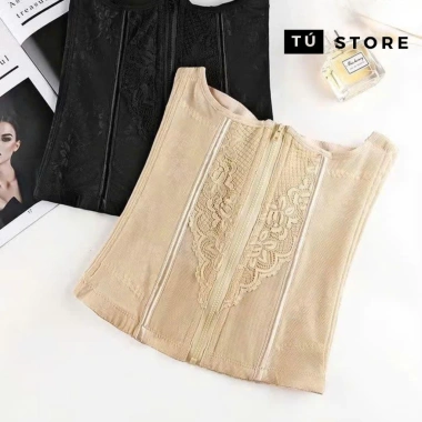 Nịt bụng khóa kéo co giãn 4 chiều - Định hình vòng eo, cải thiện mỡ bụng sau sinh, hỗ trợ phái đẹp, giá 320.000 VND
