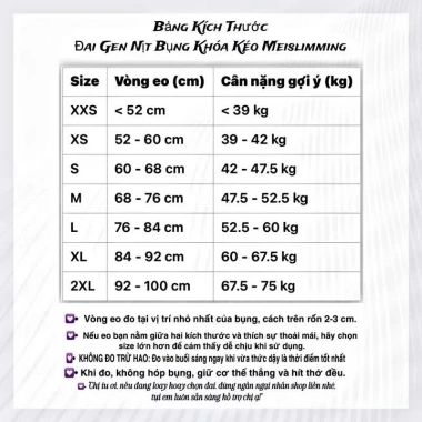 Nịt bụng khóa kéo co giãn 4 chiều - Định hình vòng eo, cải thiện mỡ bụng sau sinh, hỗ trợ phái đẹp, giá 320.000 VND