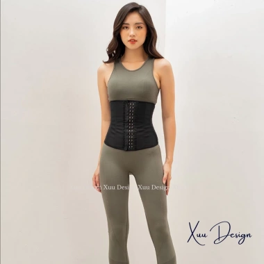 Nịt bụng Latex XUU 4 xương thép định hình giảm eo nhanh, chống cuộn, thoáng khí - 249.000₫